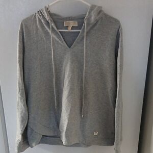 Michael Kors Gray Hoodie Sweatshirt